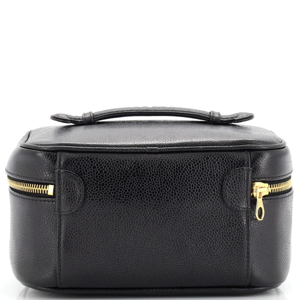Vintage Timeless Cosmetic Case Caviar Medium