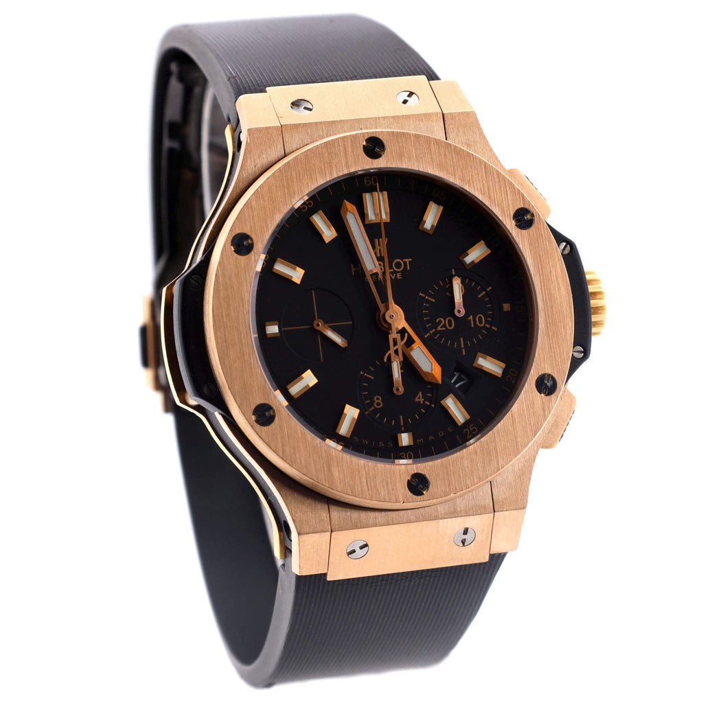 Big Bang Evolution Chronograph Automatic Watch Rose Gold and Rubber 44