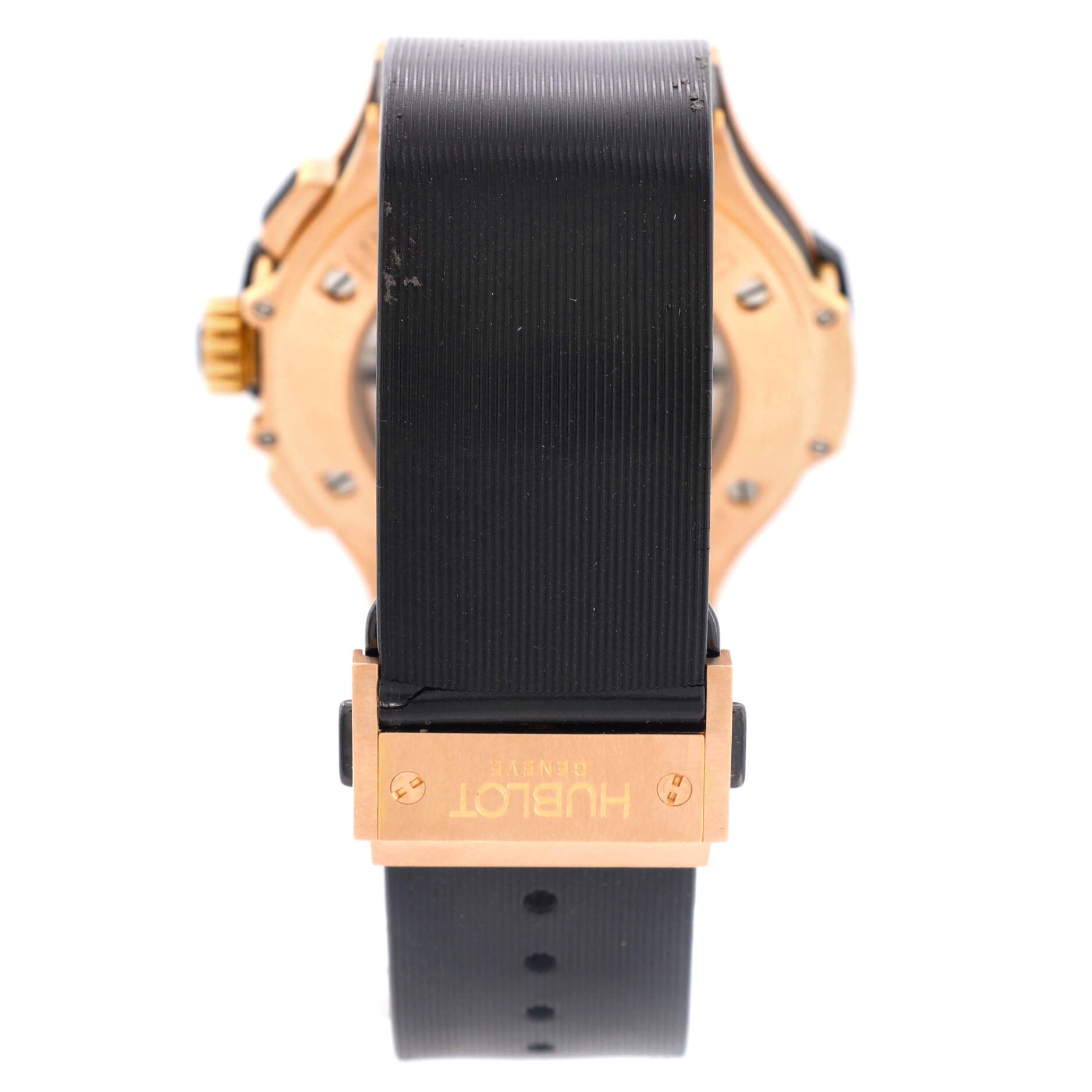 Big Bang Evolution Chronograph Automatic Watch Rose Gold and Rubber 44