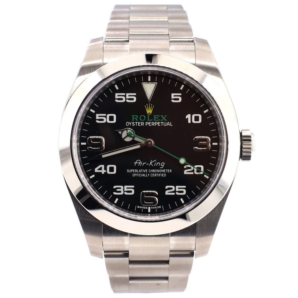 Air King Oyster Perpetual Chronometer Automatic Watch Stainless Steel 40