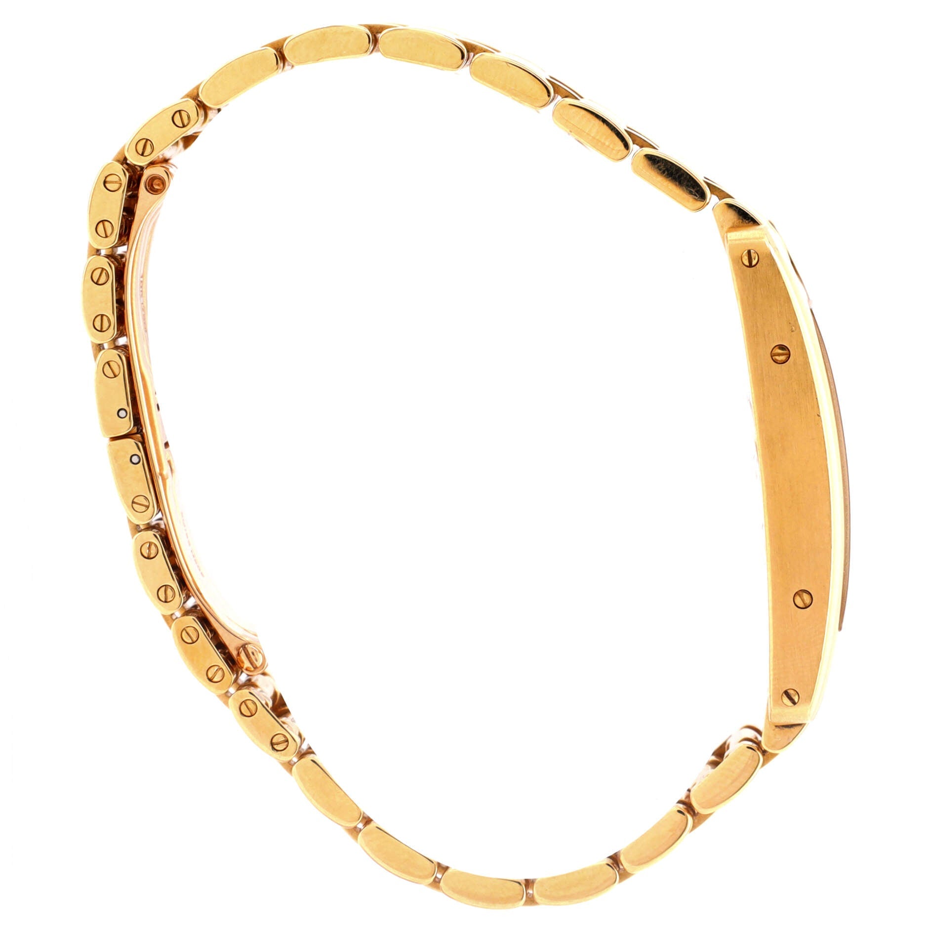 Tank Americaine Quartz Watch Yellow Gold 19