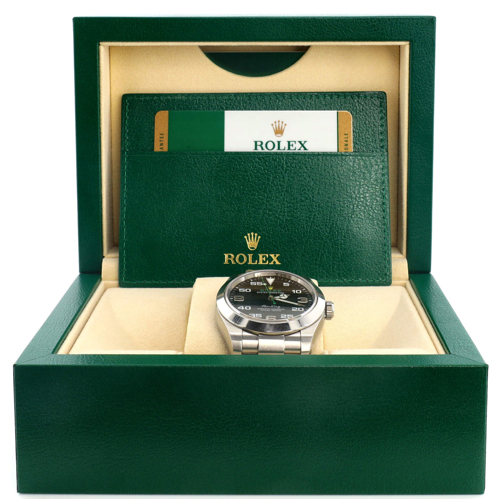 Air King Oyster Perpetual Chronometer Automatic Watch Stainless Steel 40