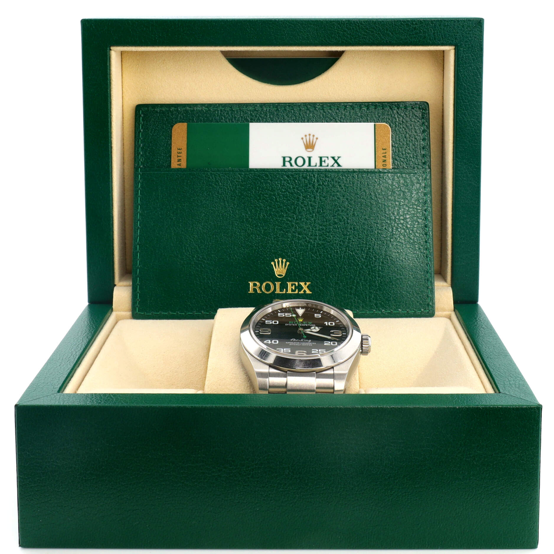 Air King Oyster Perpetual Chronometer Automatic Watch Stainless Steel 40