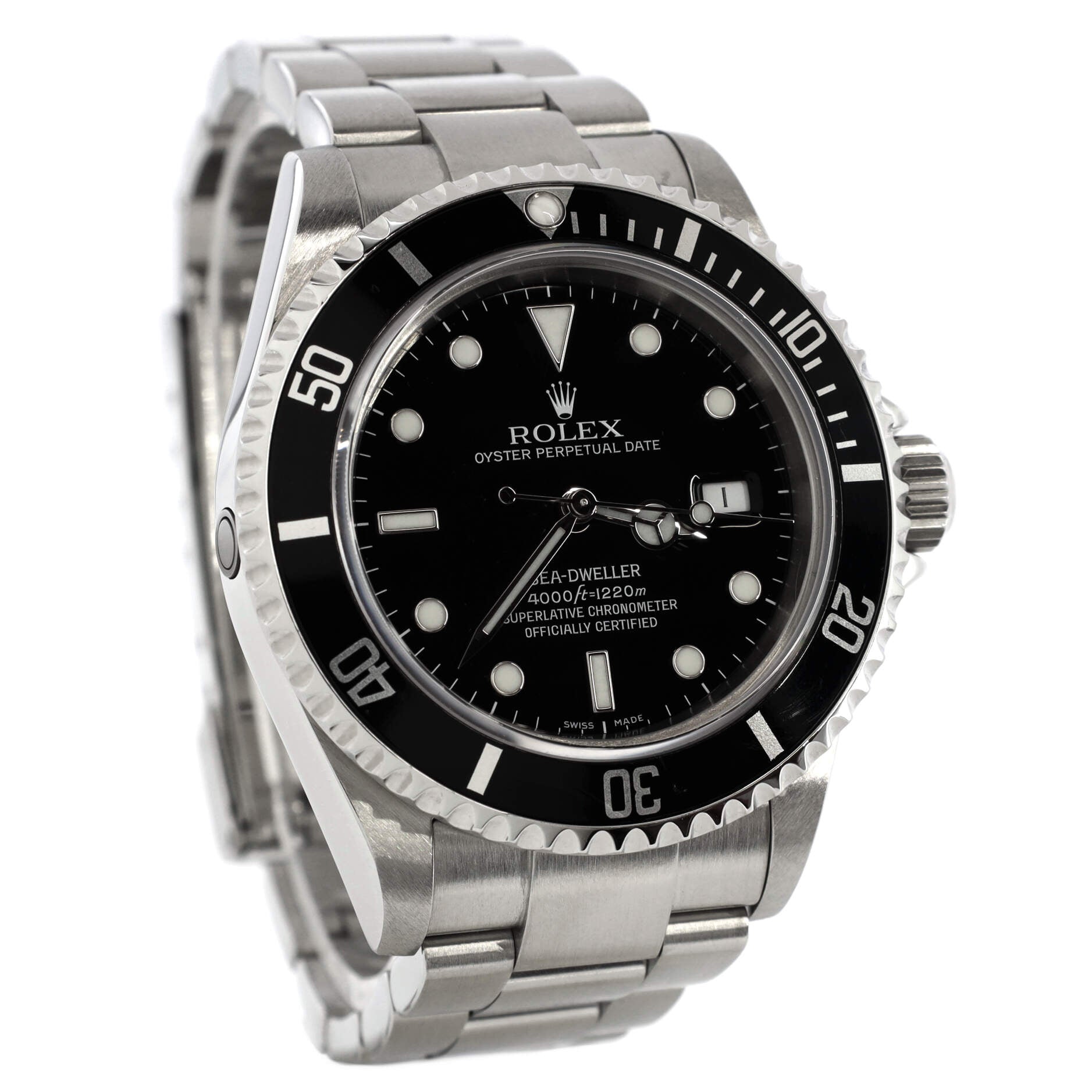 Oyster Perpetual Sea-Dweller Automatic Watch Stainless Steel 40