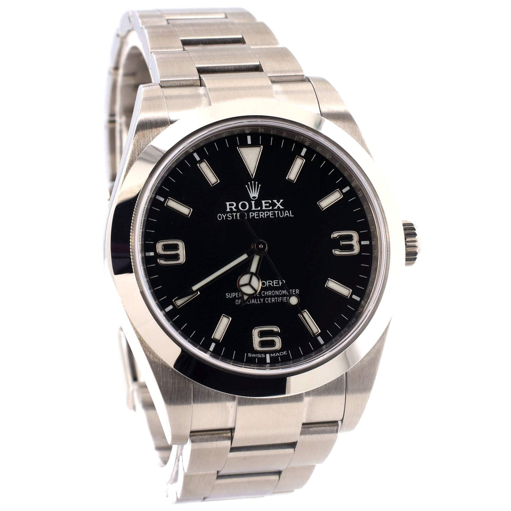 Oyster Perpetual Explorer Automatic Watch Stainless Steel 39