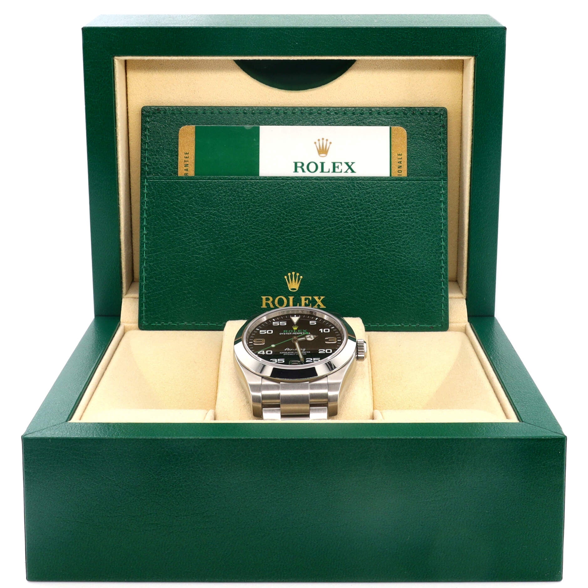 Air King Oyster Perpetual Chronometer Automatic Watch Stainless Steel 40