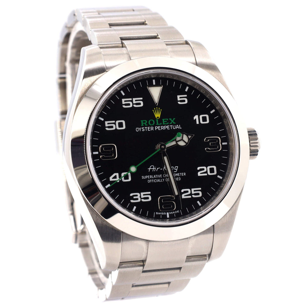 Air King Oyster Perpetual Chronometer Automatic Watch Stainless Steel 40