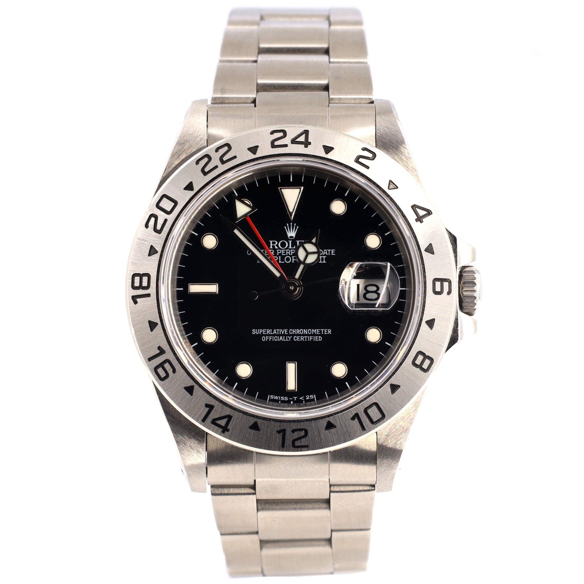 Oyster Perpetual Explorer II Automatic Watch Stainless Steel 40