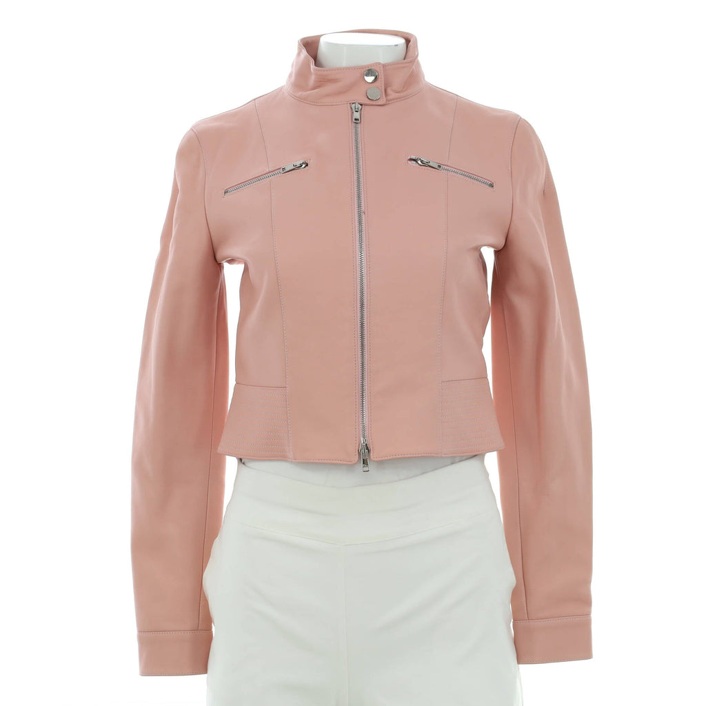 Women's Biker Jacket Leather