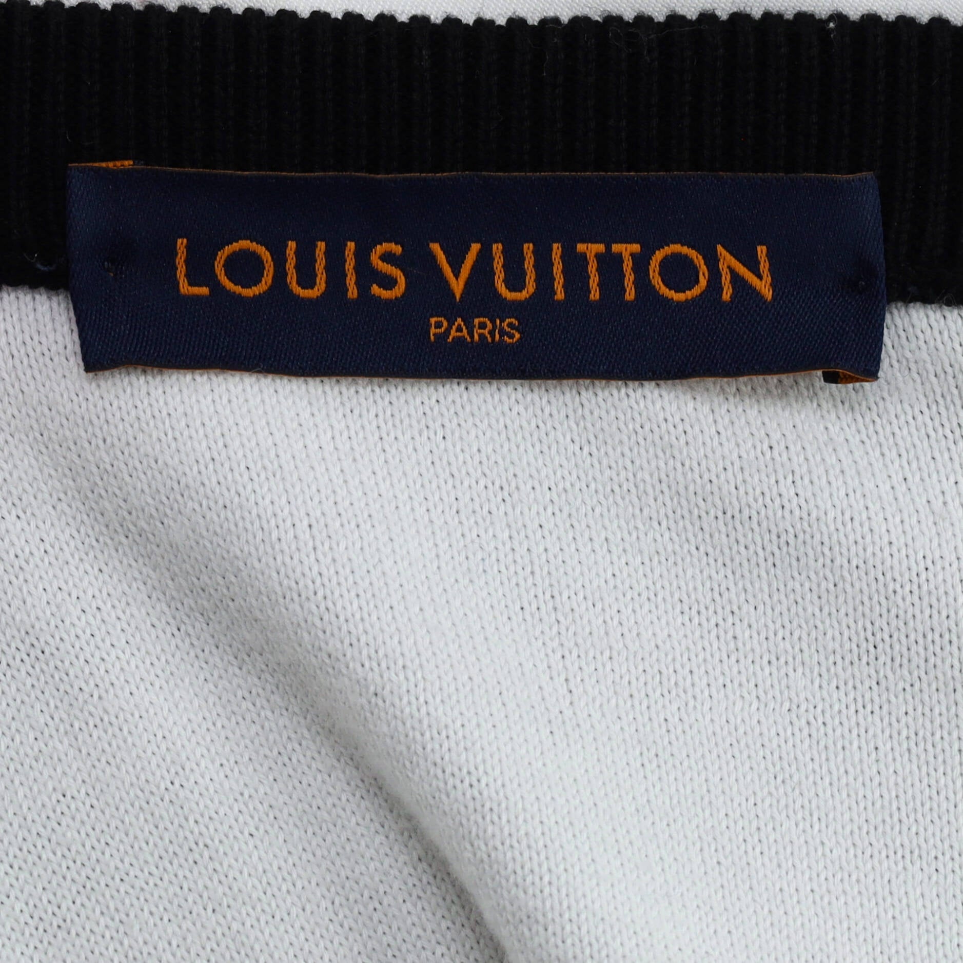 Men's Crew Neck Sweater Monogram Degrade Cotton