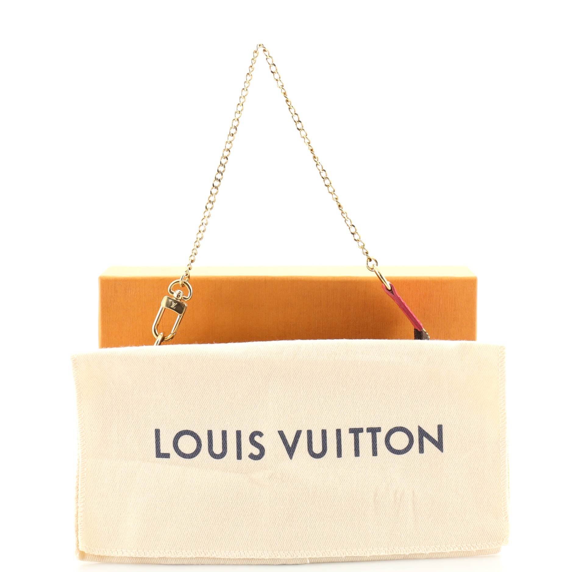 Pochette Accessoires Limited Edition Vivienne Xmas Monogram Canvas Mini
