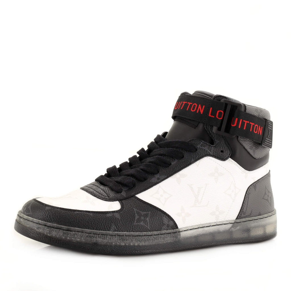 Men's Rivoli Sneaker Boots Monogram Eclipse Canvas