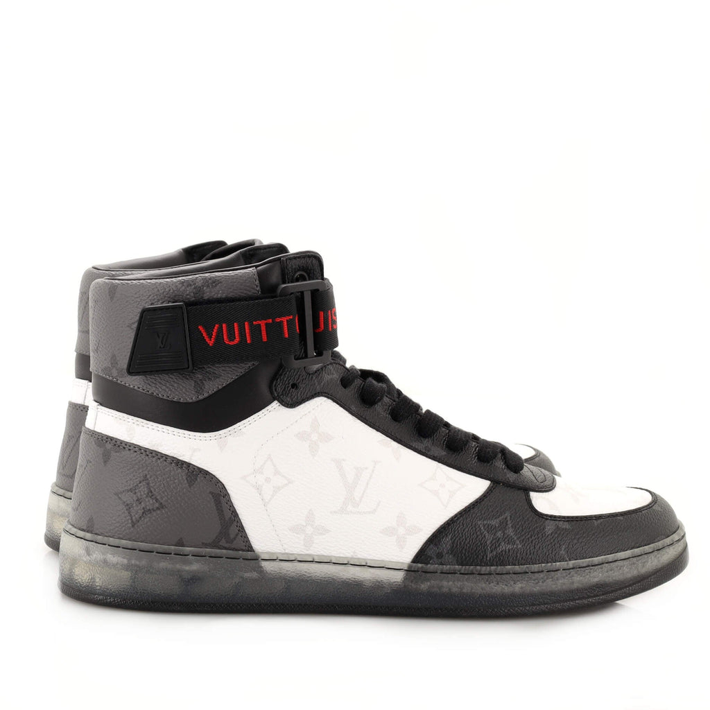 Men's Rivoli Sneaker Boots Monogram Eclipse Canvas