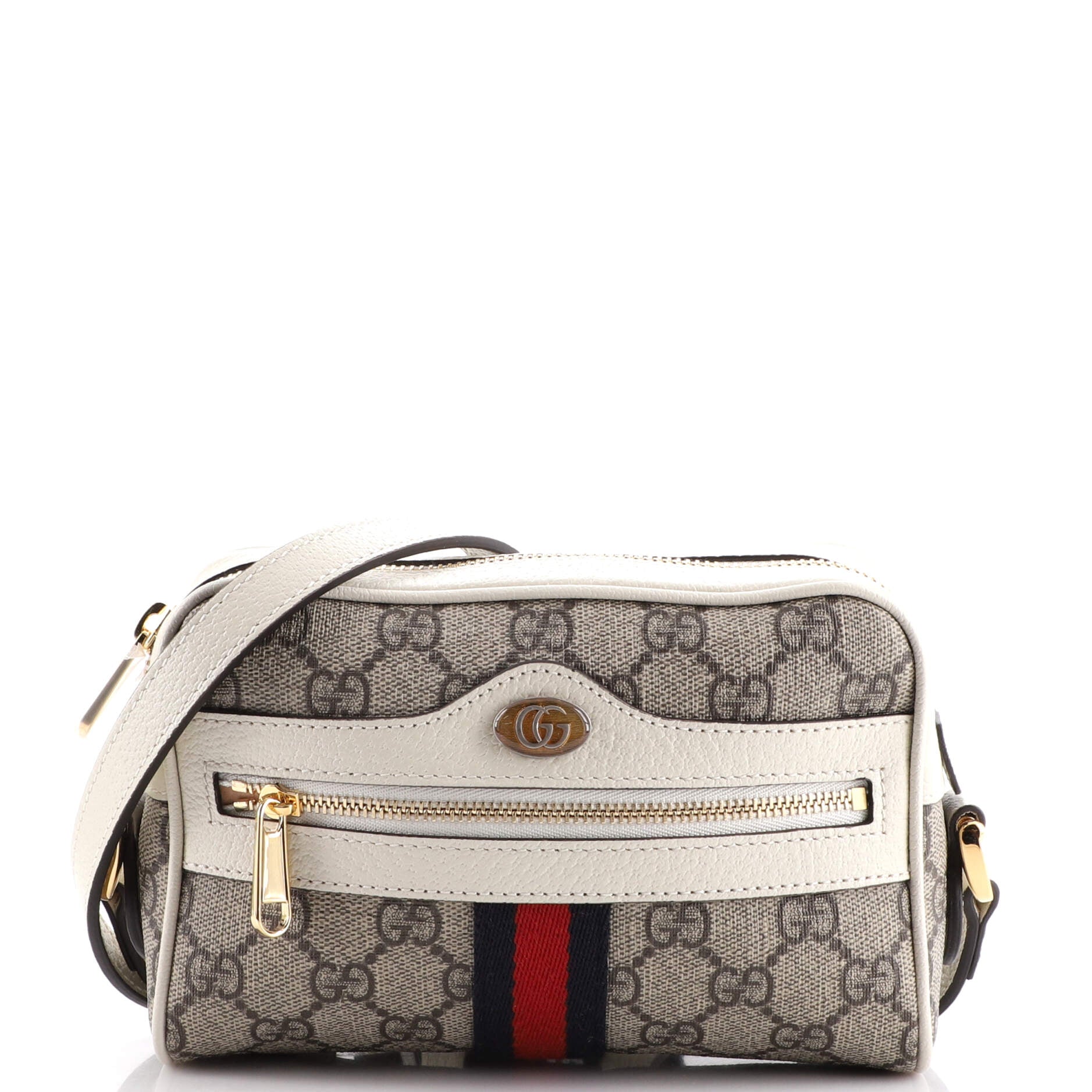 Ophidia Shoulder Bag GG Coated Canvas Mini