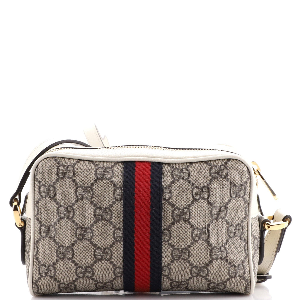 Ophidia Shoulder Bag GG Coated Canvas Mini