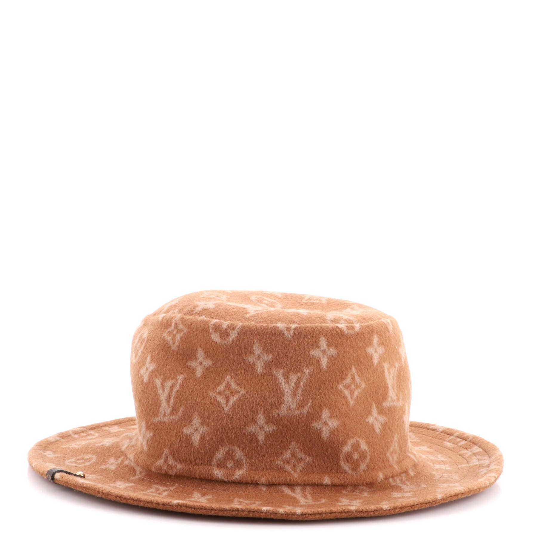Carry On Reversible Bob Hat Monogram Wool