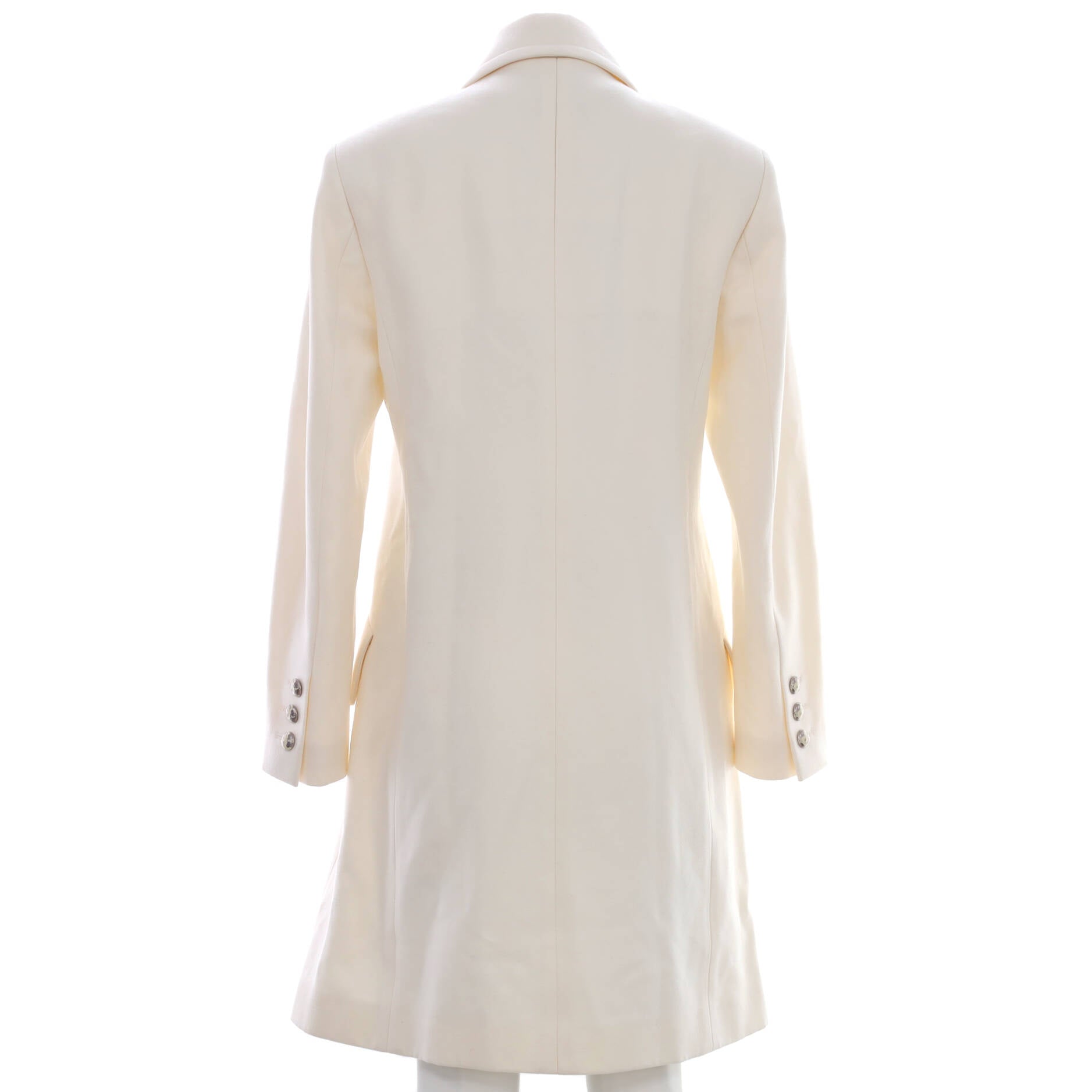 Women's Double Breasted Coat Wool Blend