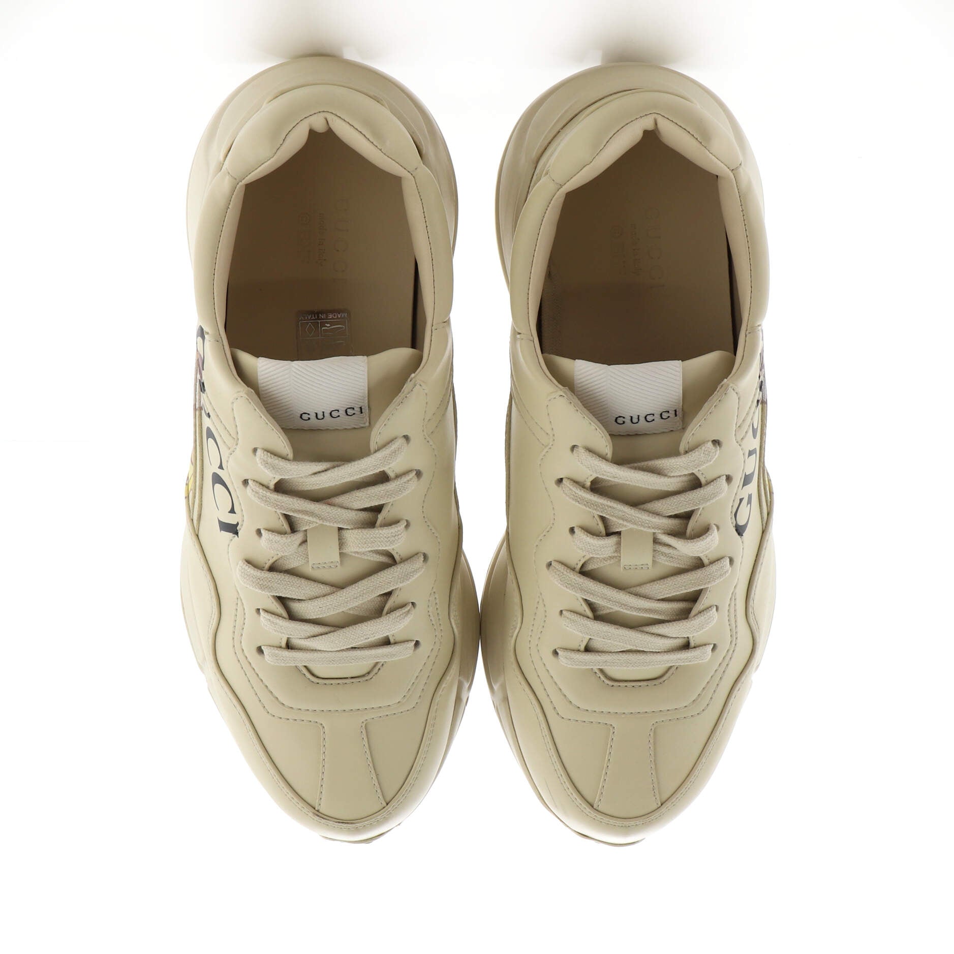 Rhyton Sneakers Printed Leather