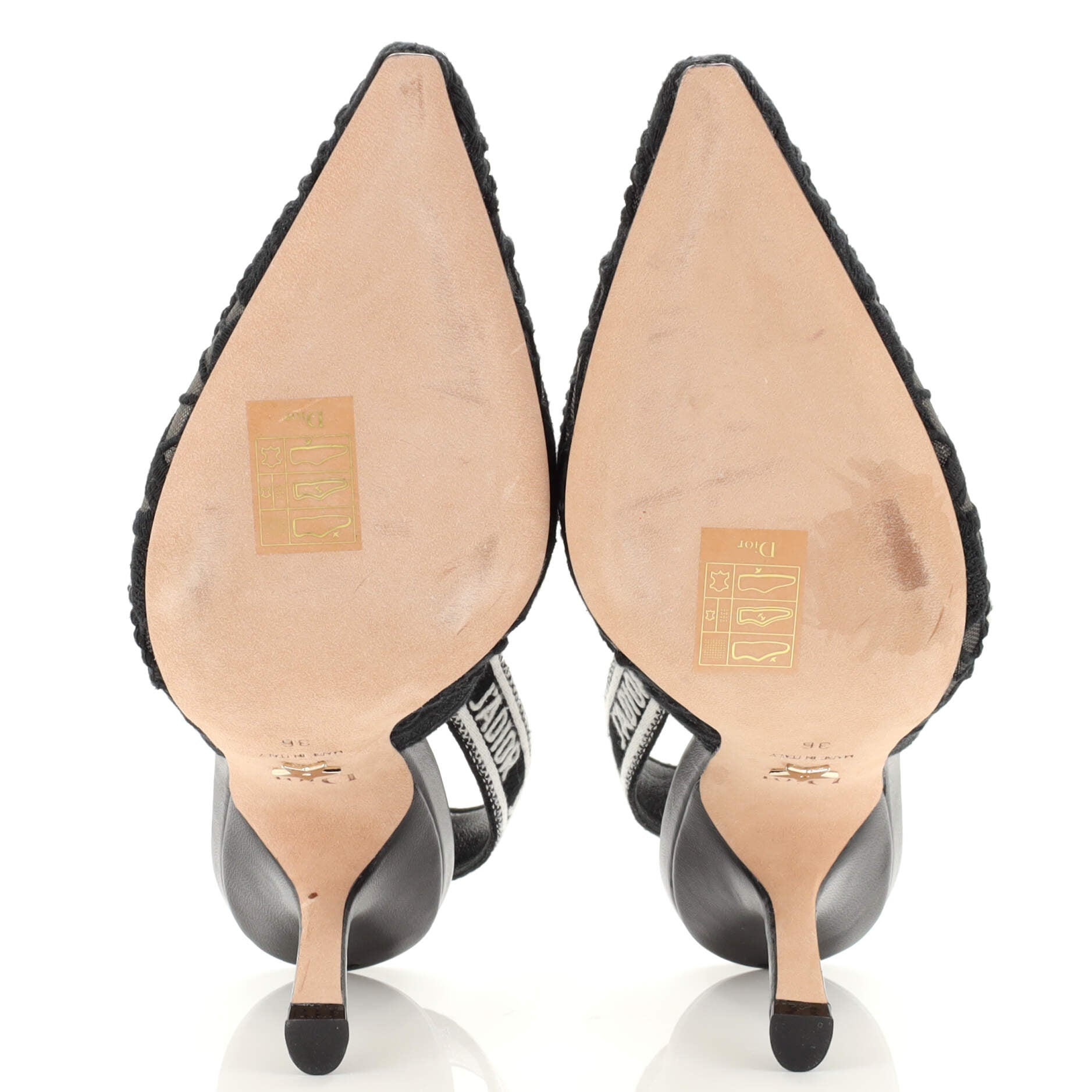 Women's J'Adior Slingback Pumps Embroidered Fabric 100
