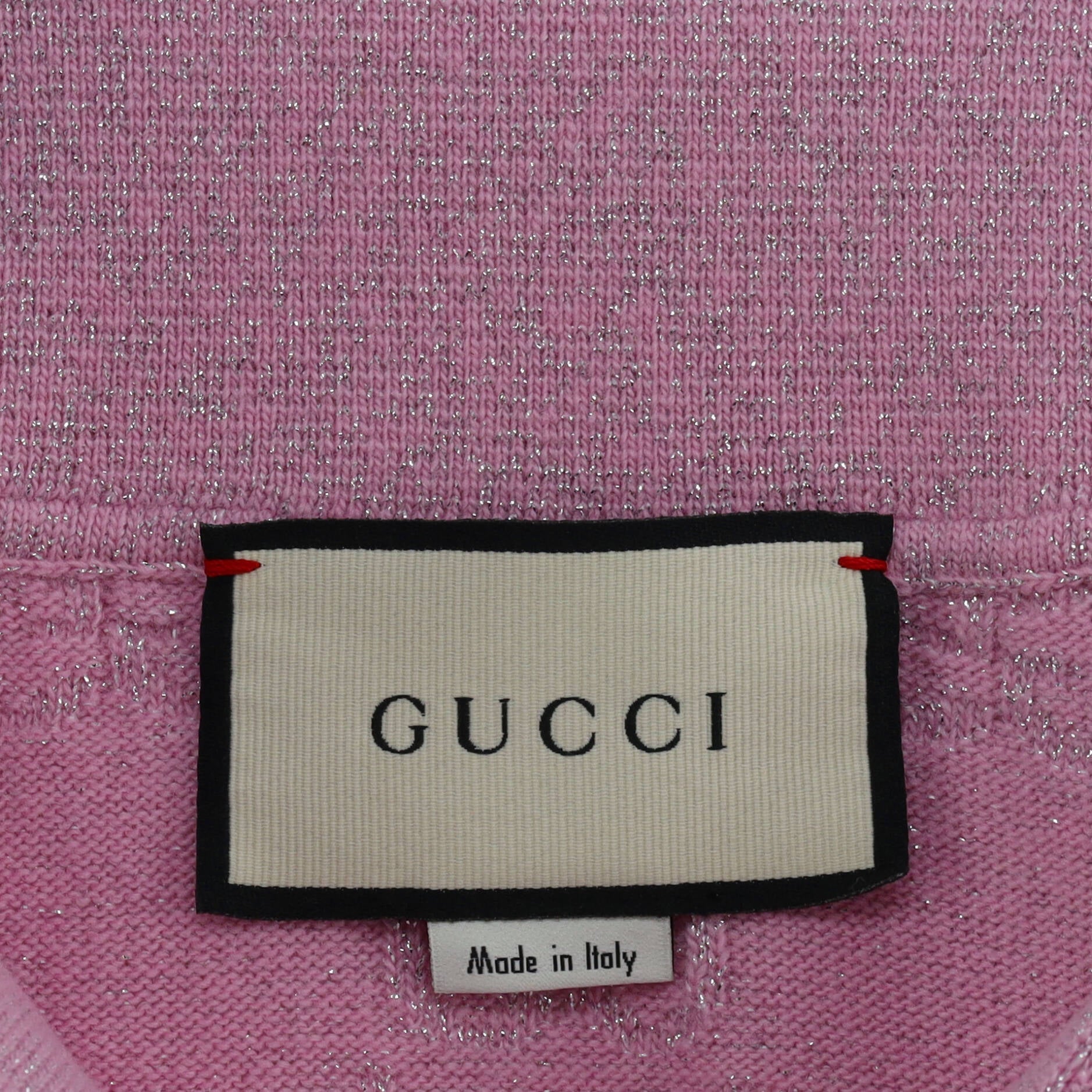 Women's Polo Sweater GG Wool and Polyamide Blend