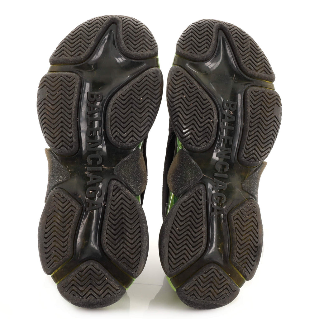 Men's Triple S Sneakers Fabric and Mesh with Leather