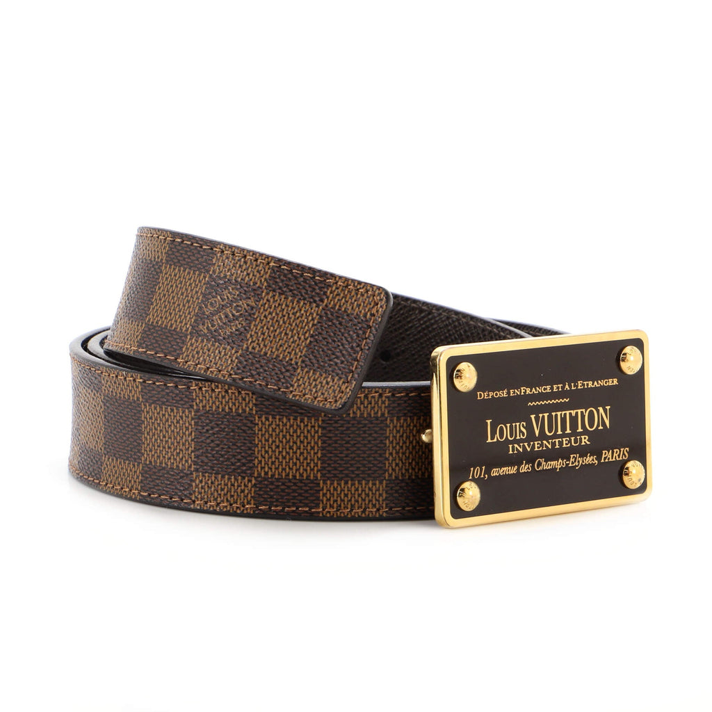 Inventeur Belt Damier Medium 100