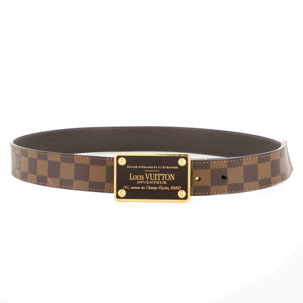 Inventeur Belt Damier Medium 100