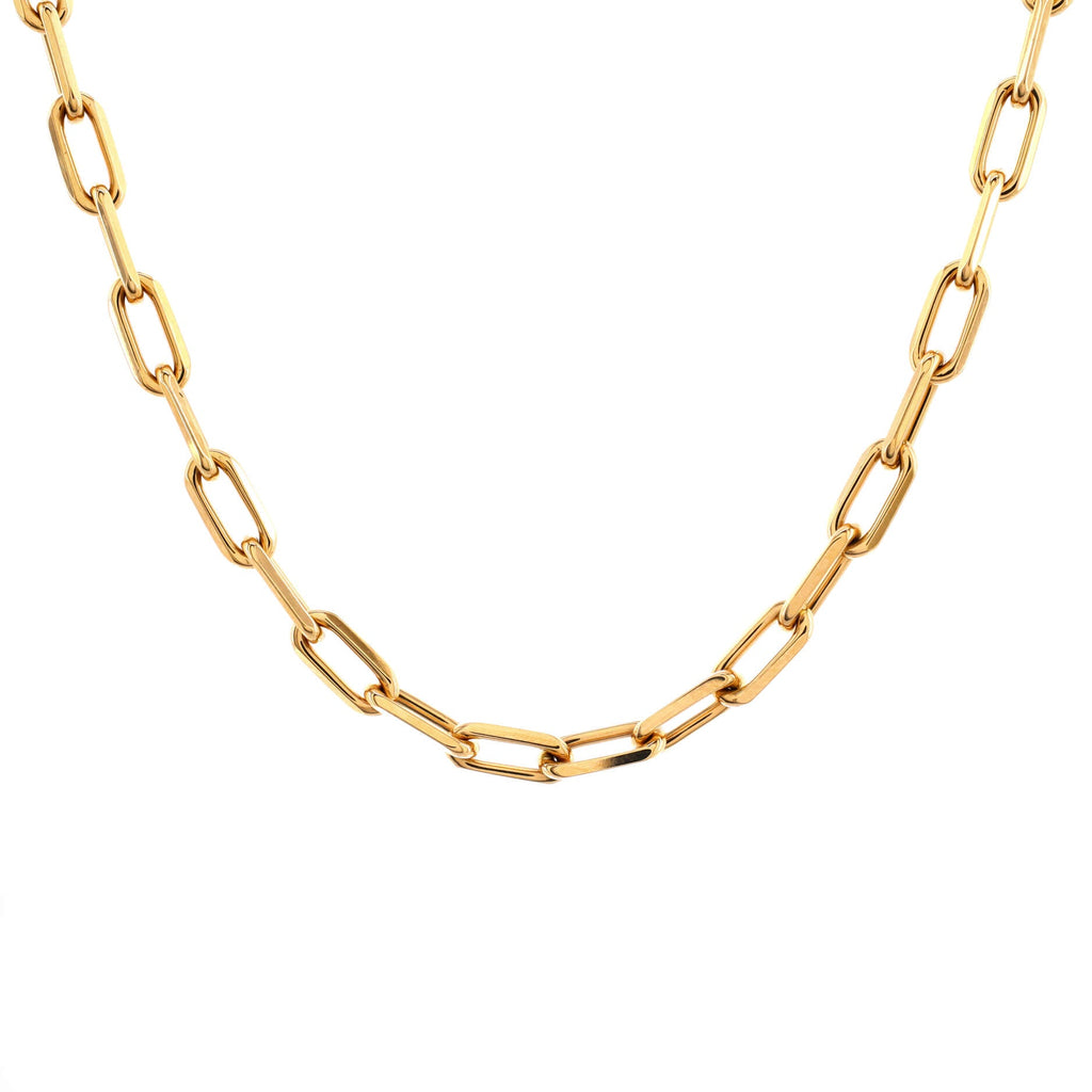 Santos Dumont Chain Necklace 18K Yellow Gold