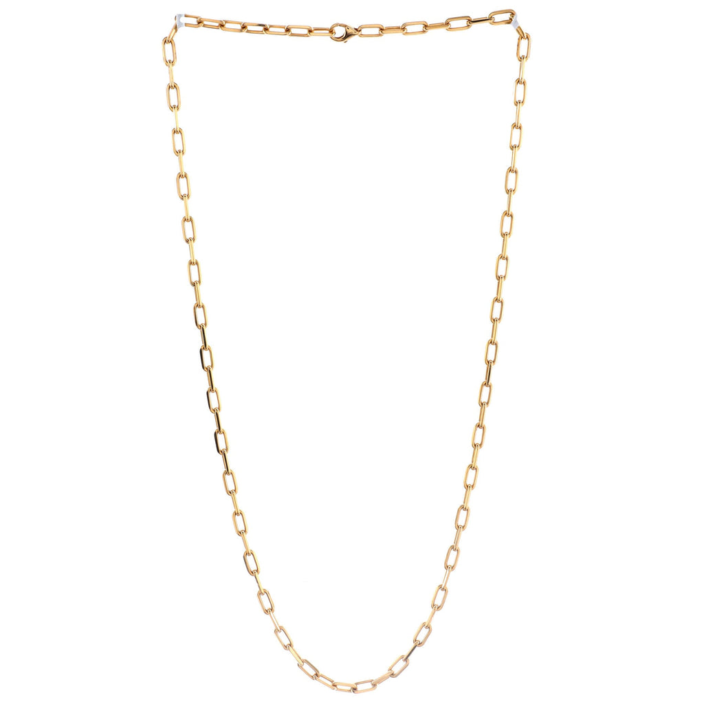 Santos Dumont Chain Necklace 18K Yellow Gold
