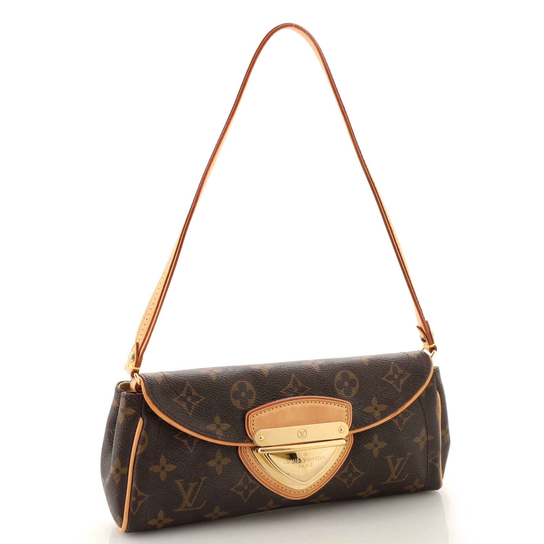 Beverly Clutch Monogram Canvas