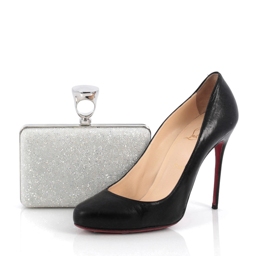 Crystal Ring Clutch Crystal Small