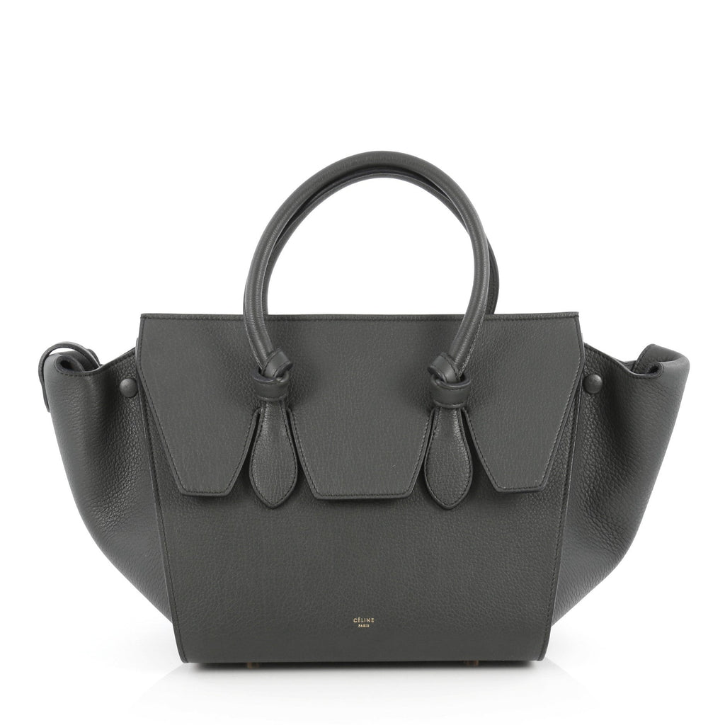 Tie Knot Tote Grainy Leather Mini