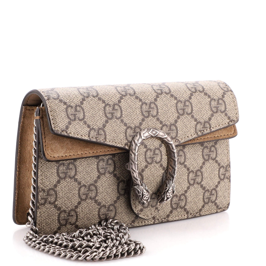 Dionysus Bag GG Coated Canvas Super Mini