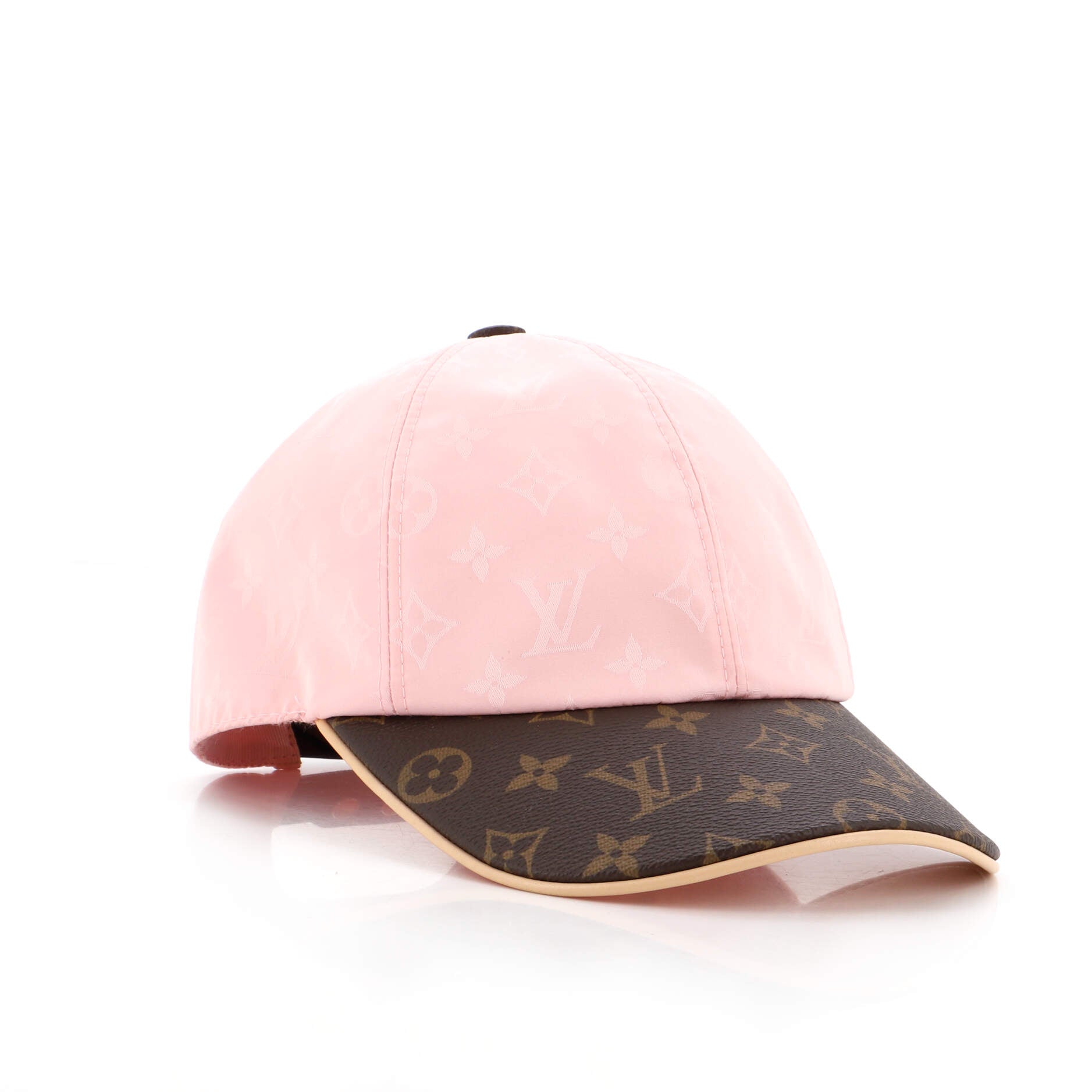 Cap Ou Pas Baseball Hat Monogra Nylon with Monogram Canvas