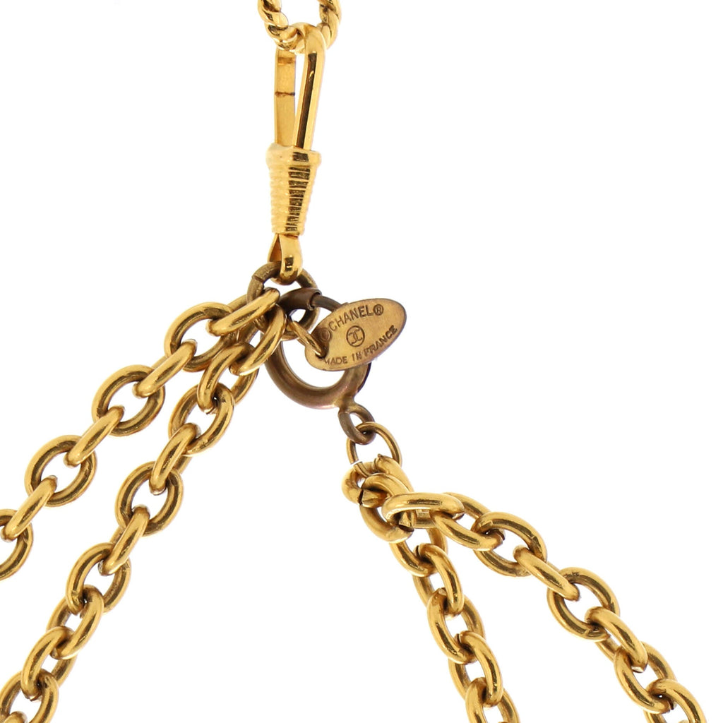 Magnifying Glass Pendant Necklace Metal