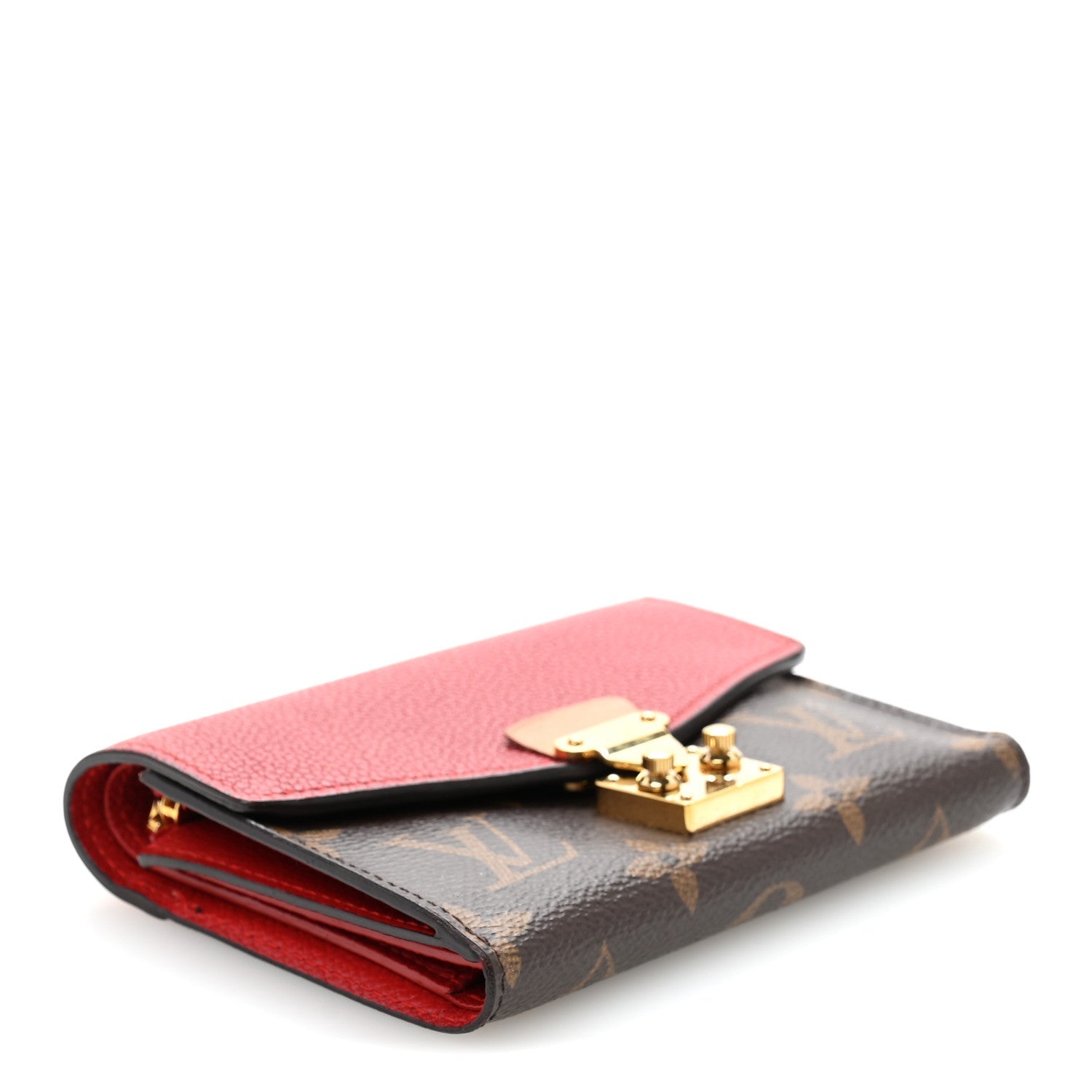 Monogram Pallas Compact Wallet NM Cerise