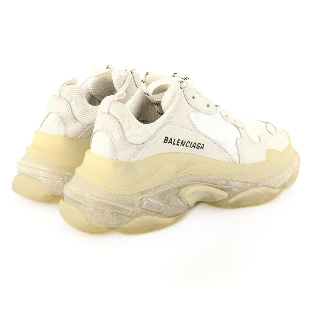 Women's Triple S Sneakers Fabric and Mesh with Leather