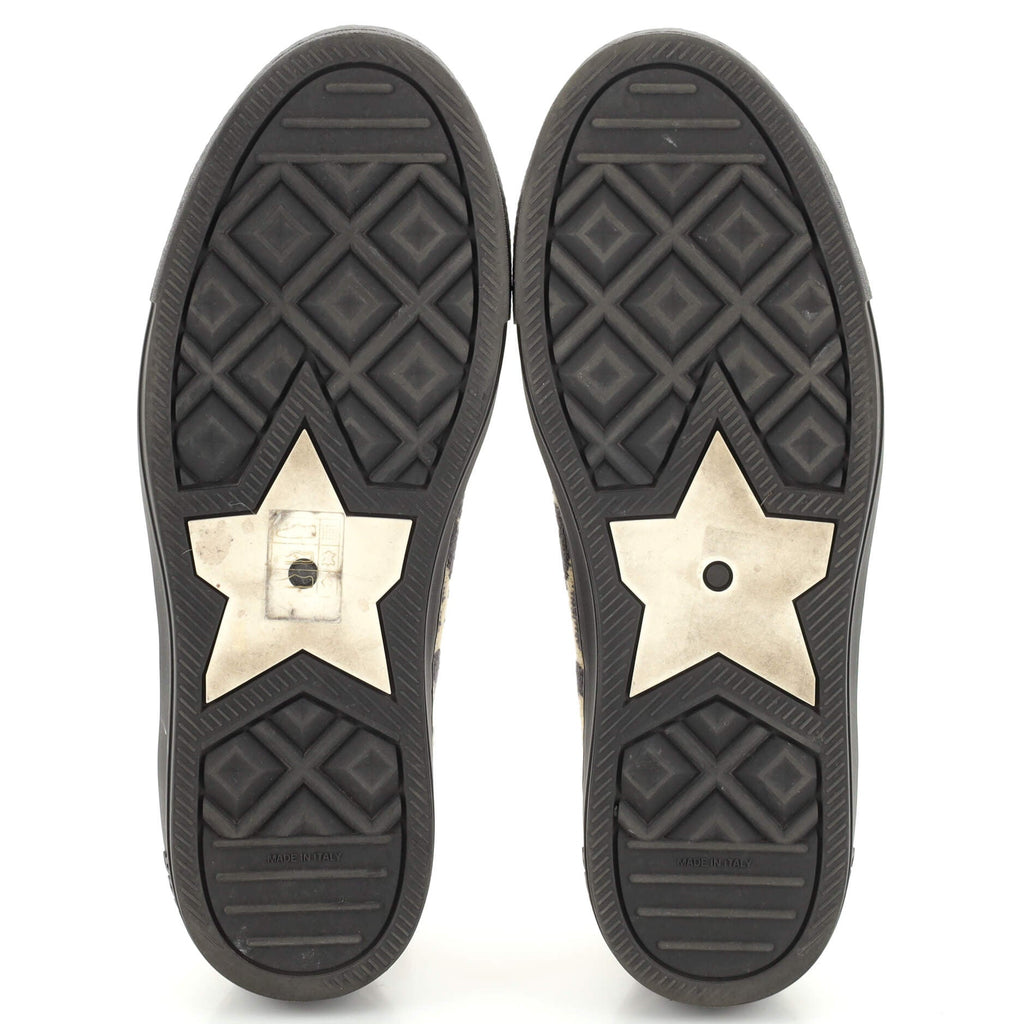 Women's Walk'N'Dior Sneakers Embroidered Canvas