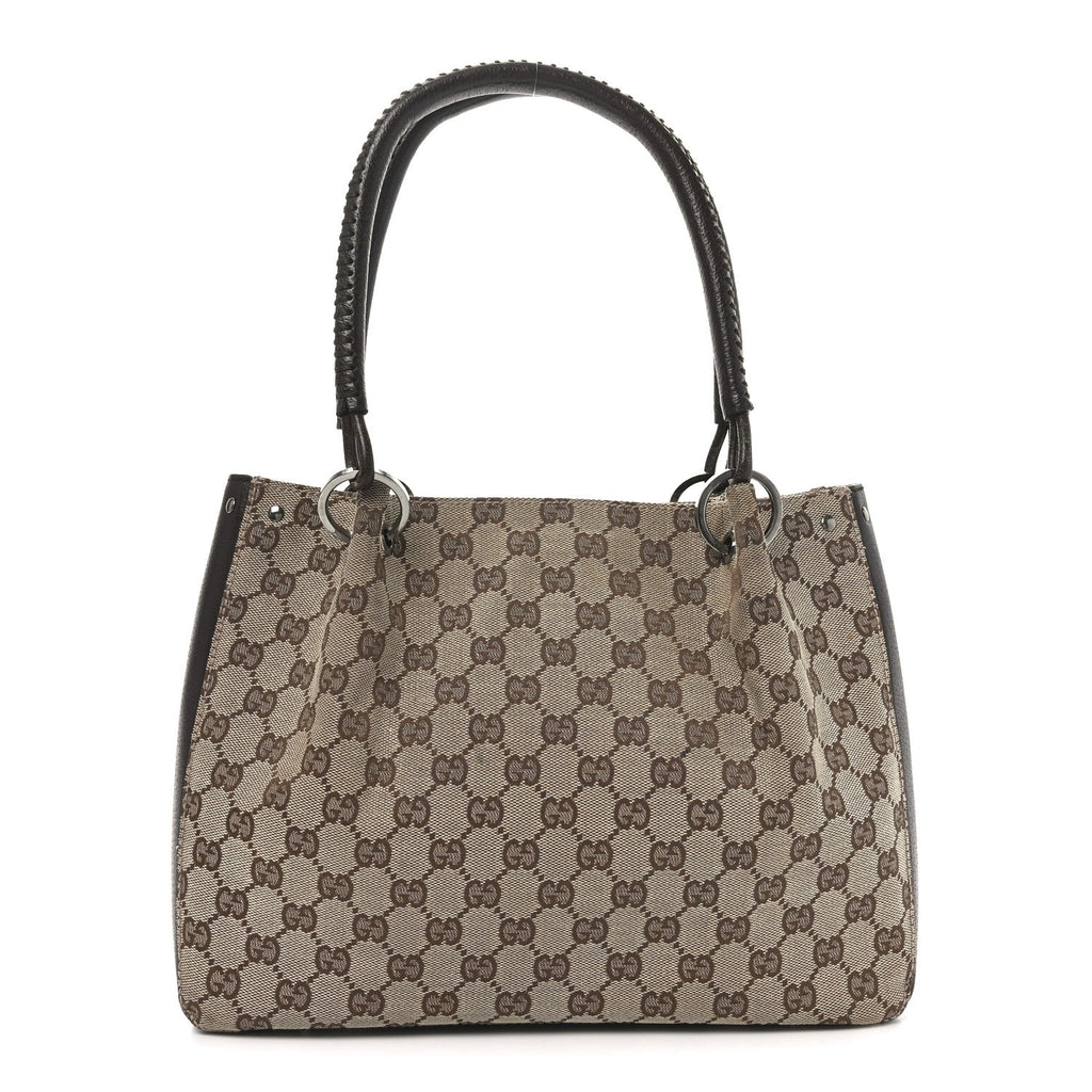 Monogram Shoulder Bag Dark Brown