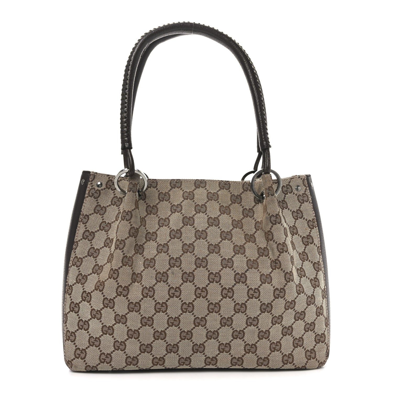 Monogram Shoulder Bag Dark Brown