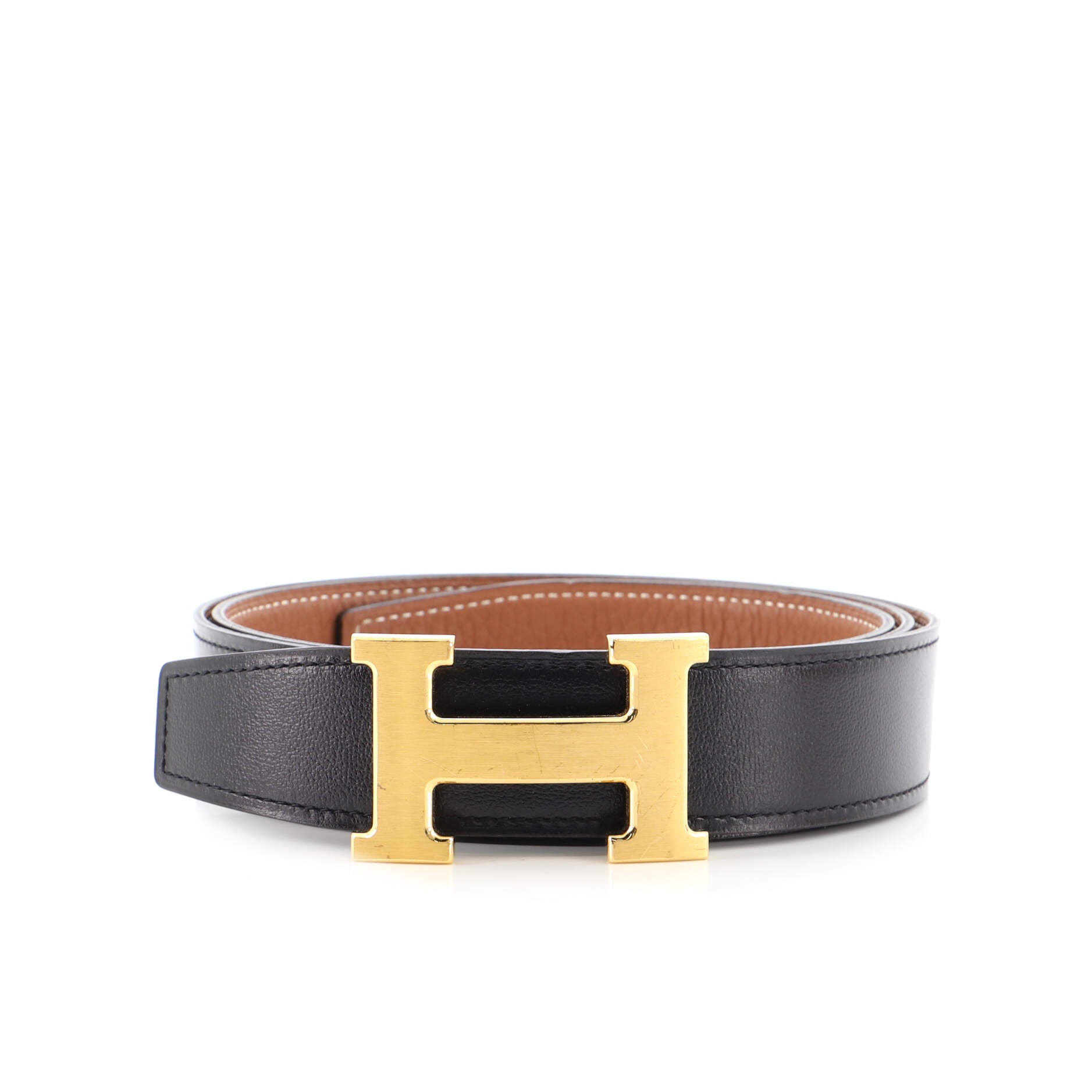Constance Reversible Belt Leather Medium 100