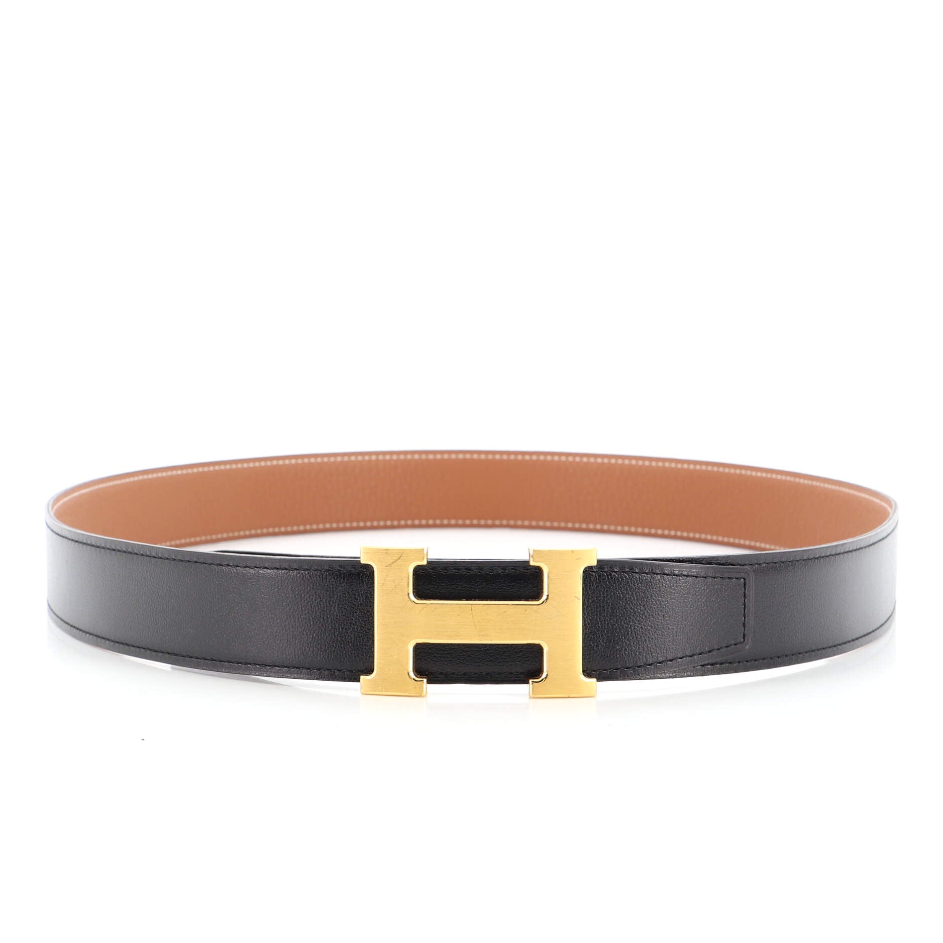 Constance Reversible Belt Leather Medium 100