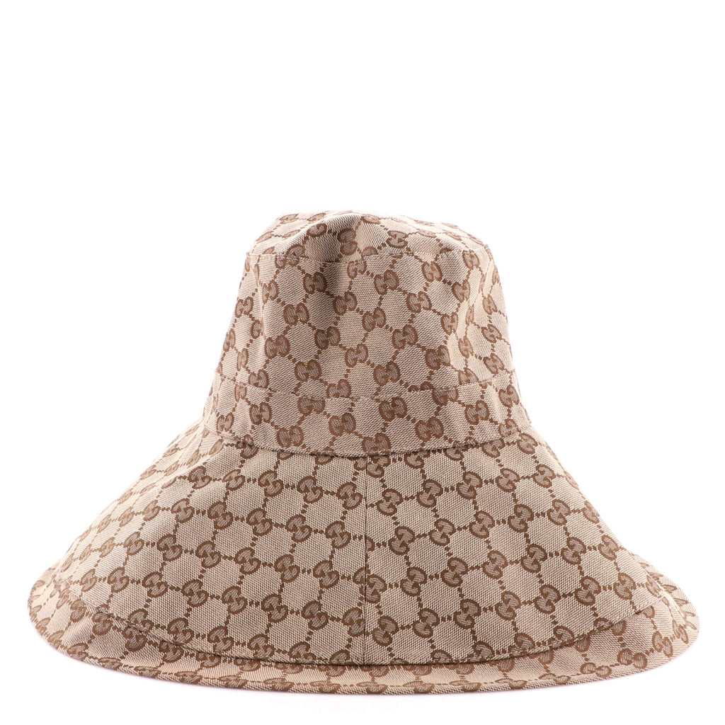 Wide Brim Hat GG Canvas