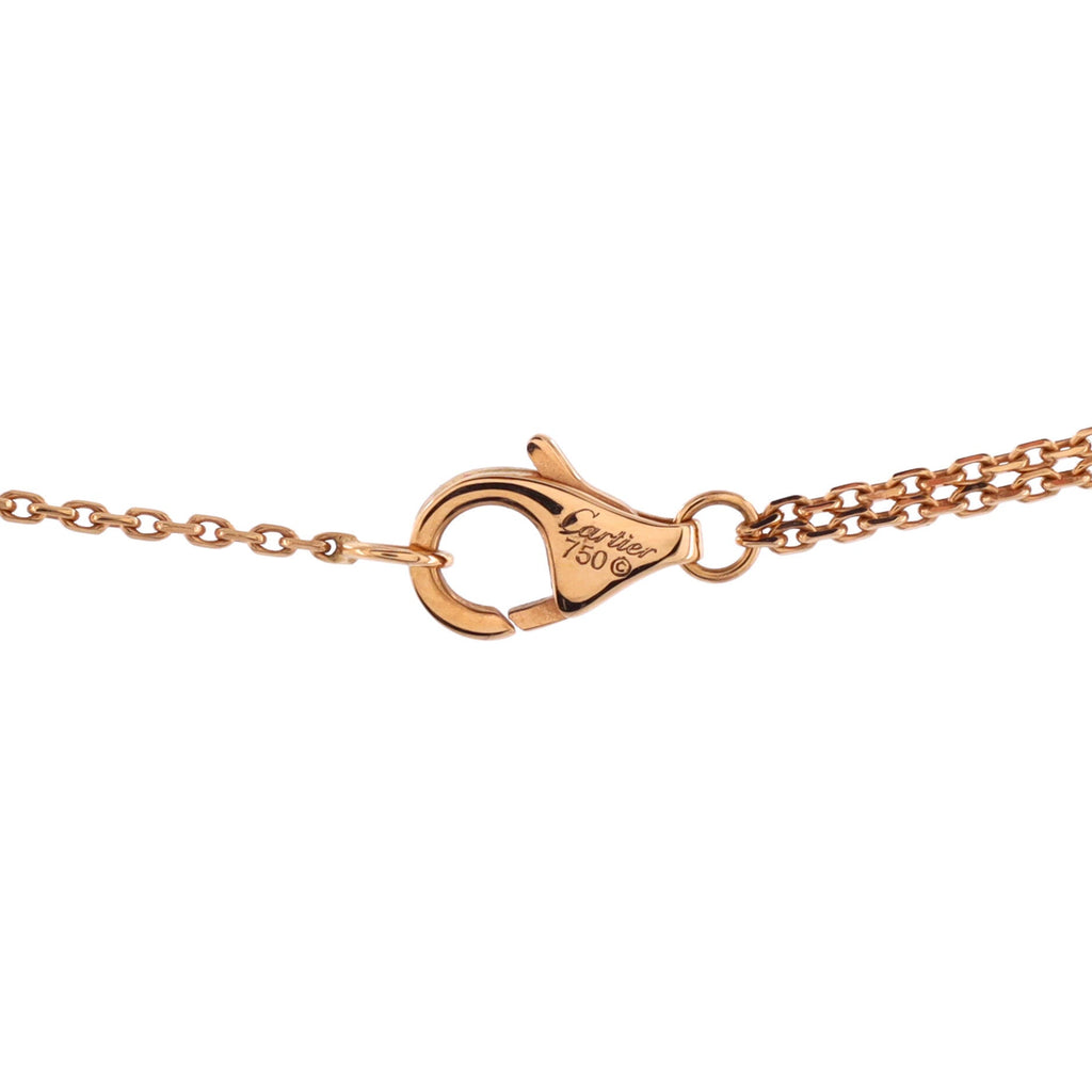 Trinity Pendant Necklace 18K Tricolor Gold