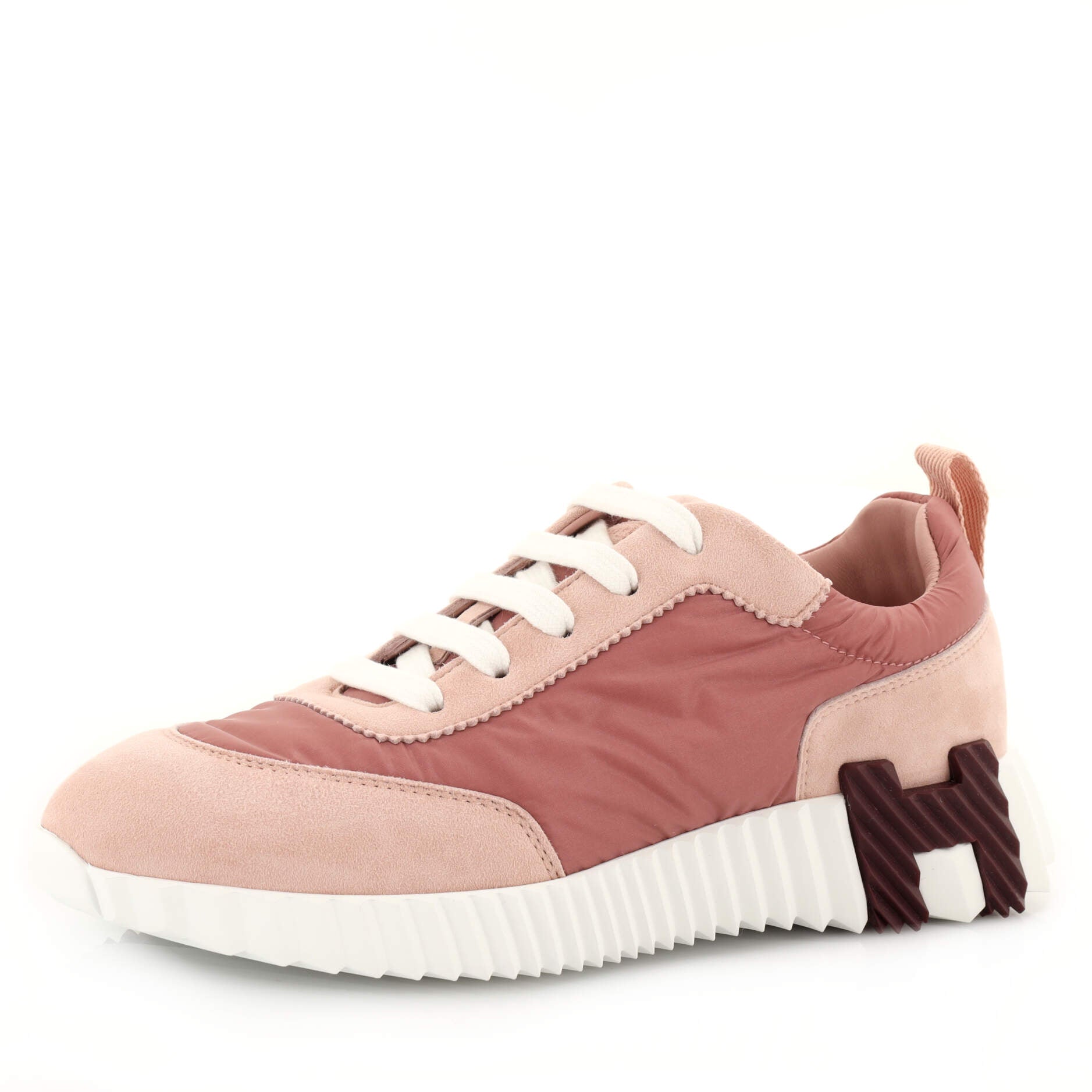 Women's Bouncing Sneakers Fabric and Suede