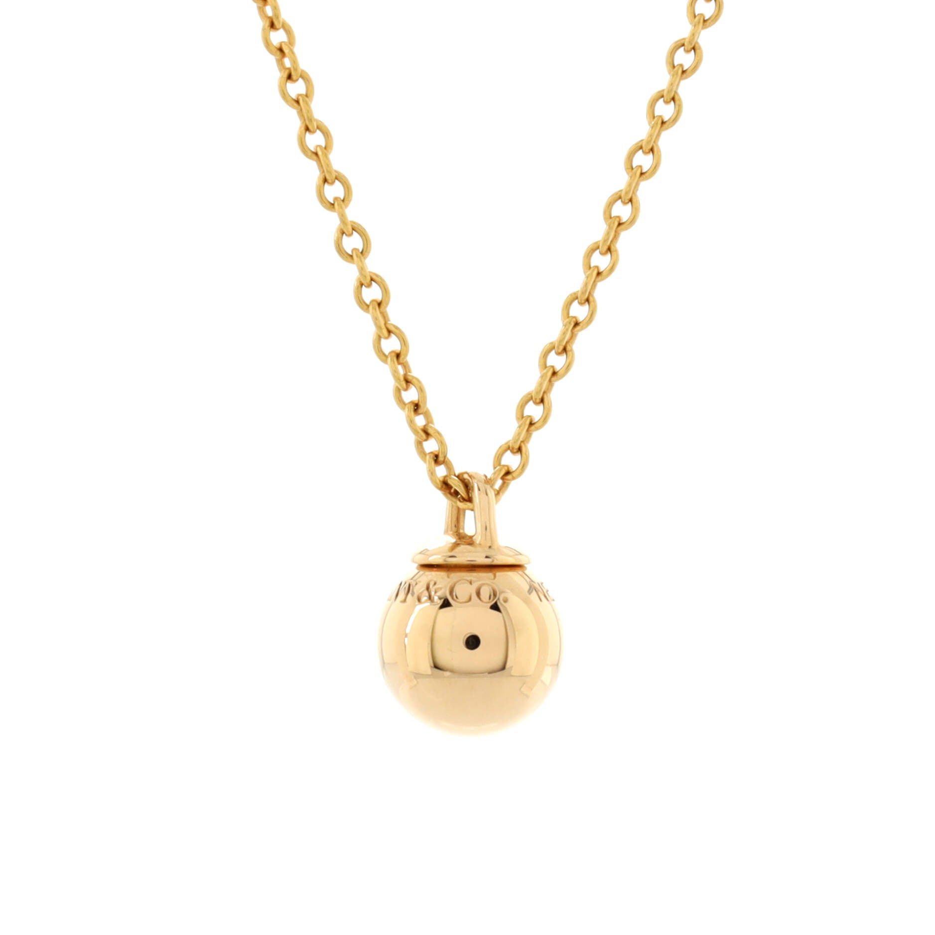HardWear Ball Pendant Necklace 18K Rose Gold 8mm