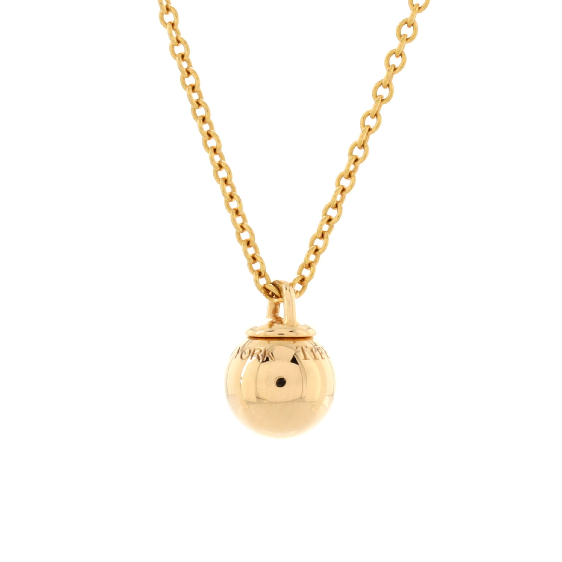 HardWear Ball Pendant Necklace 18K Rose Gold 8mm