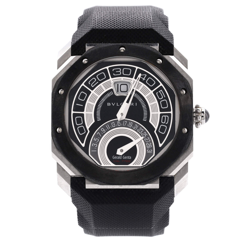 Octo Bi-Retro Automatic Watch Stainless Steel and Ceramic with Rubber 43