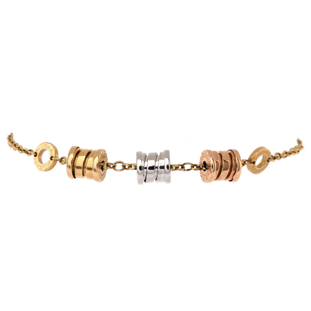 B.Zero1 Element Soft Station Bracelet 18K Tricolor Gold