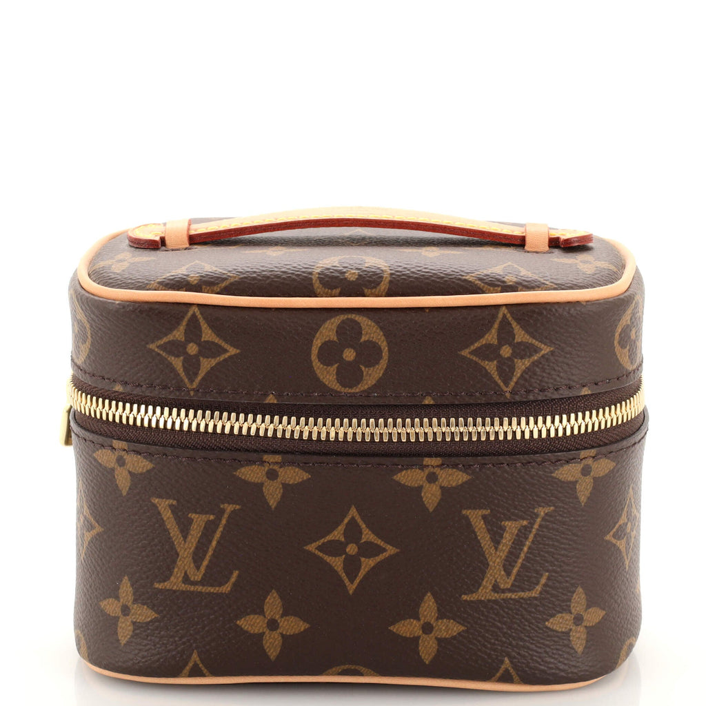 Nice Vanity Case Monogram Canvas Nano